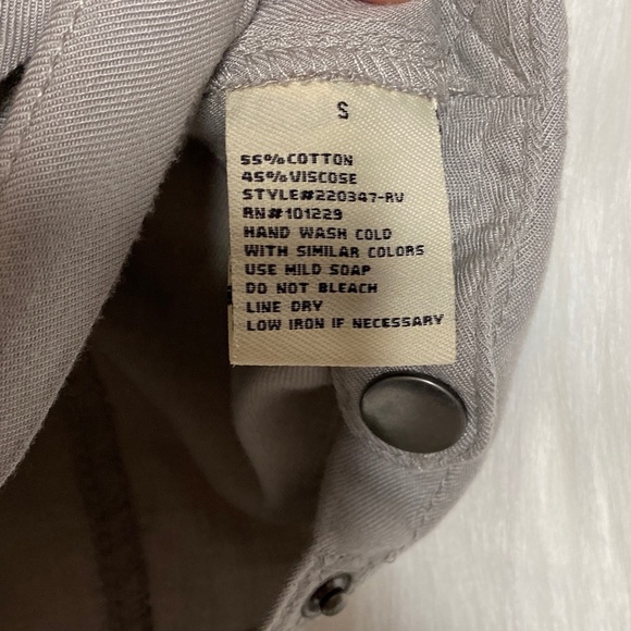 Ashley Utility Vest Gray Size Small - Picture 6 of 6